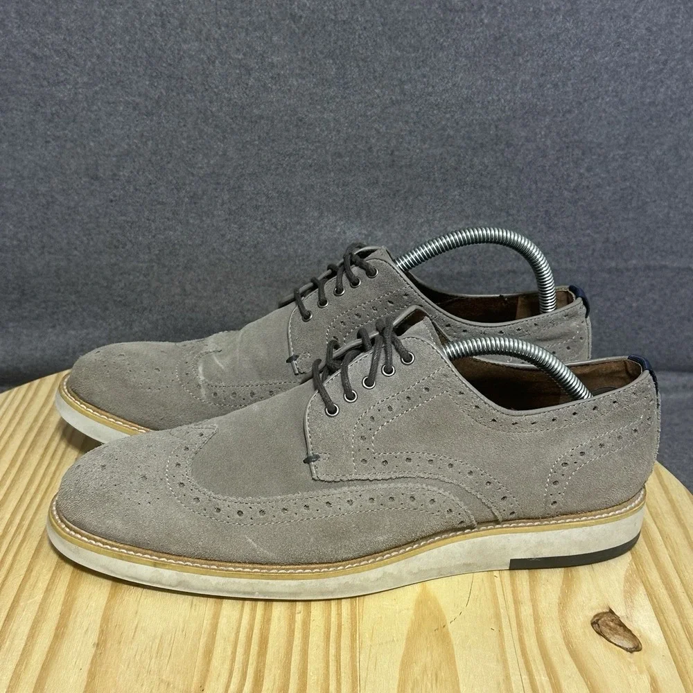 Blake Mckay‎ Carson Wingtip Suede Oxfords Men's Size 9.5 Lace Up Shoes Casual